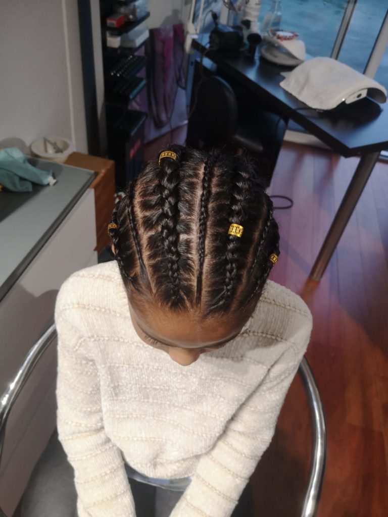 Coiffure afro tresses enfant Albi