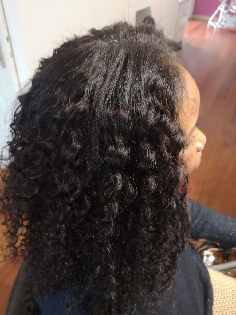 Coiffure afro tissage extensions Albi